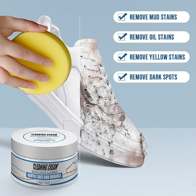Powerful Shoes Cleaning Cream (Buy 1 Get 1 Free)